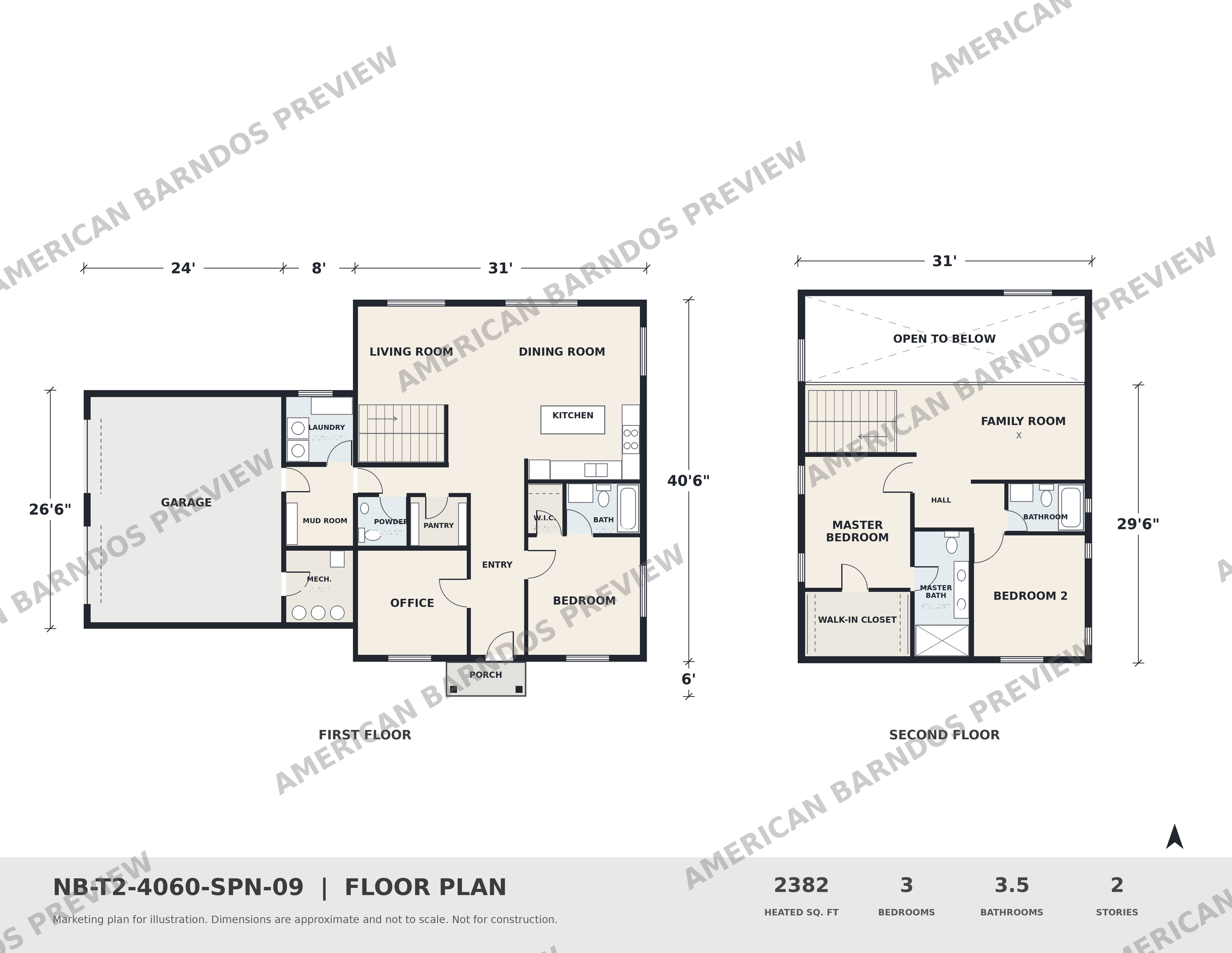 Watermarked floor plan preview for Courthouse Steps