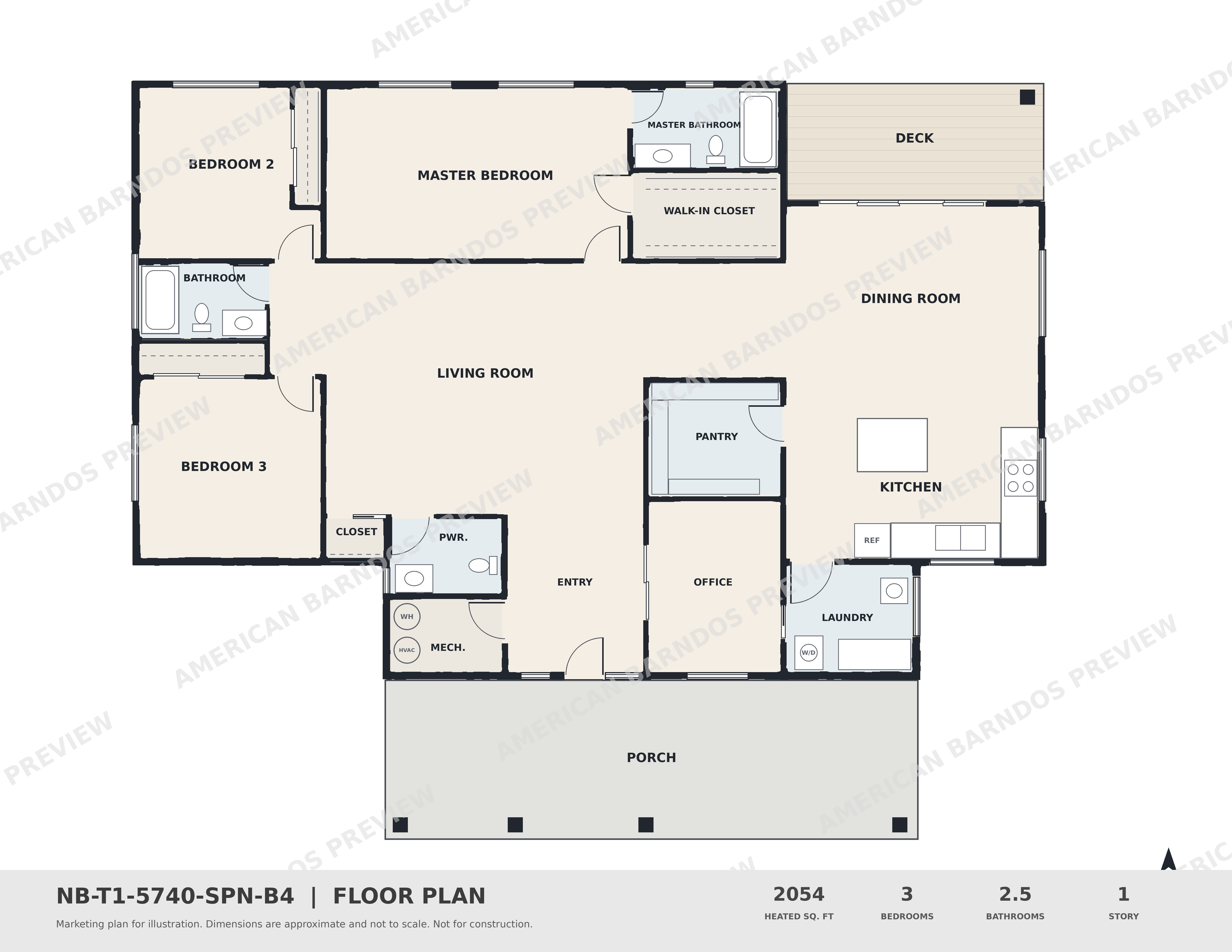 Watermarked floor plan preview for Variable Star